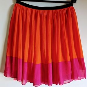G. H. Bass & Co chiffon midi skirt